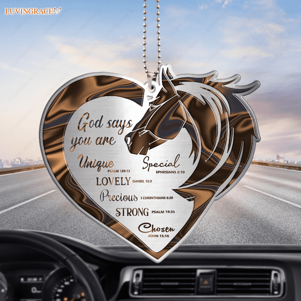 Hologram Horse God Says You Are Ornament