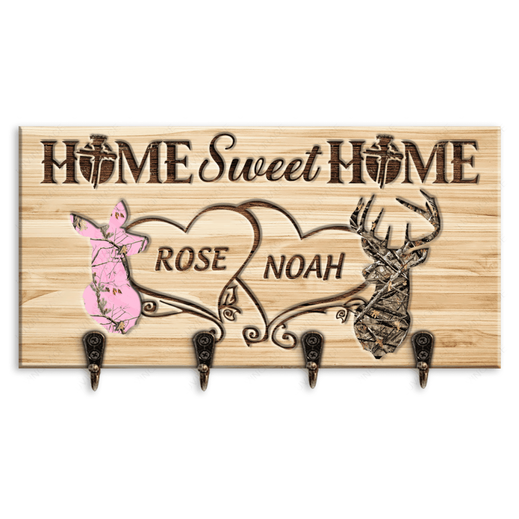 Home Sweet Home Personalized Key Hanger