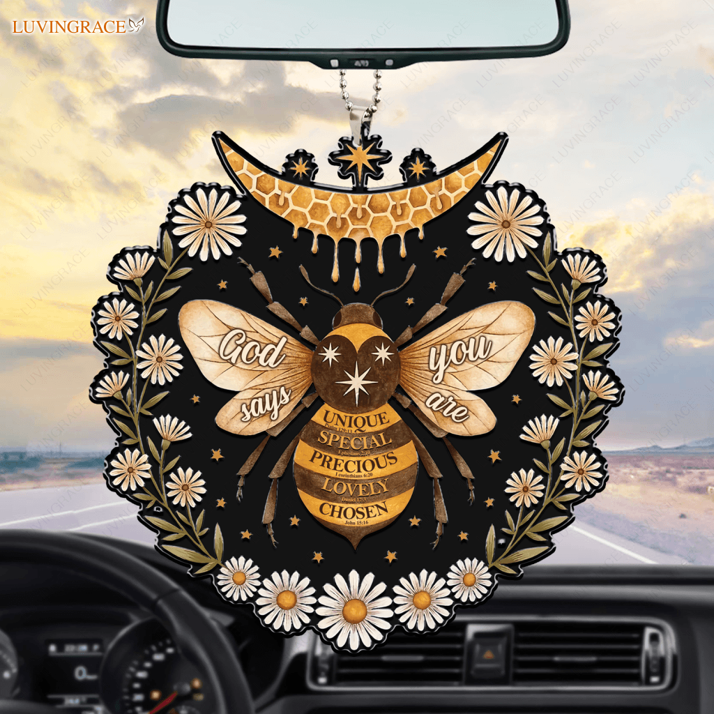 Honey Bee God Says You Are Ornament