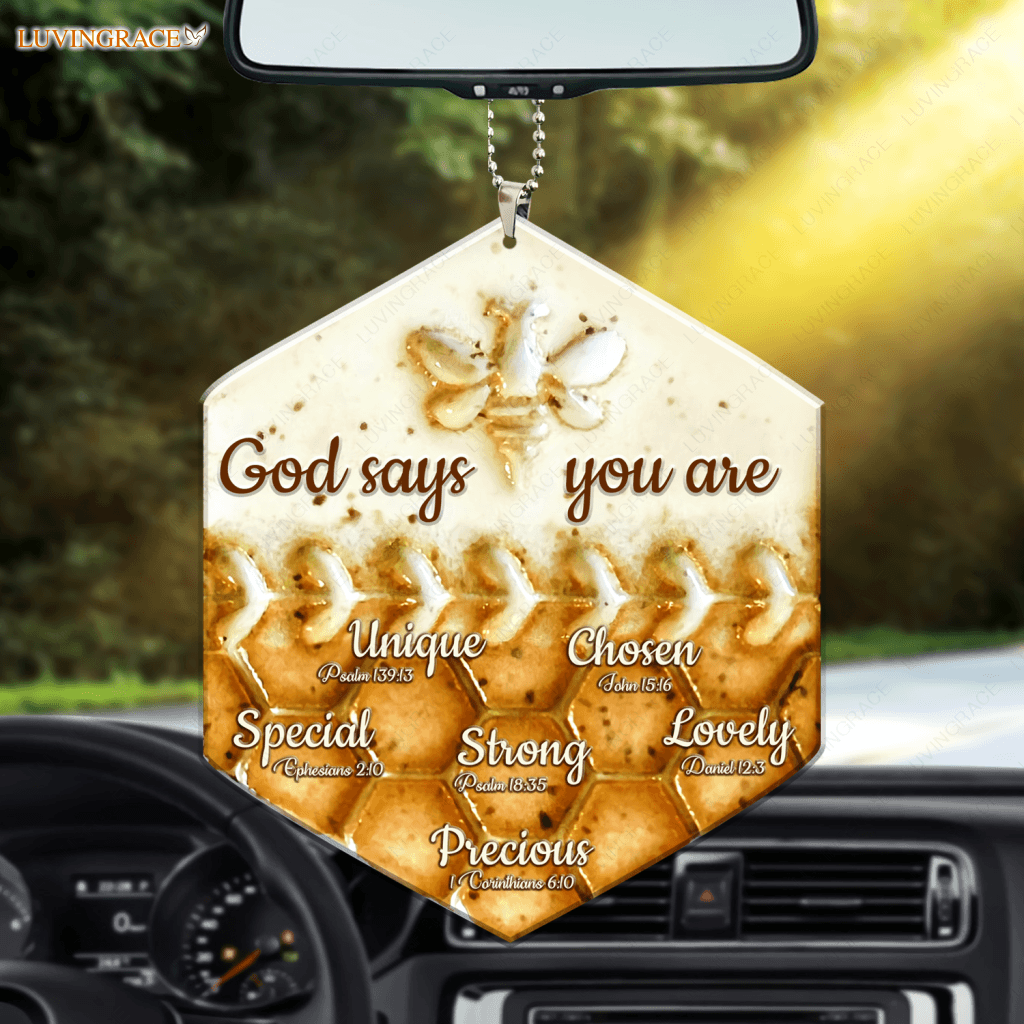 Honeybee God Says You Are Ornament