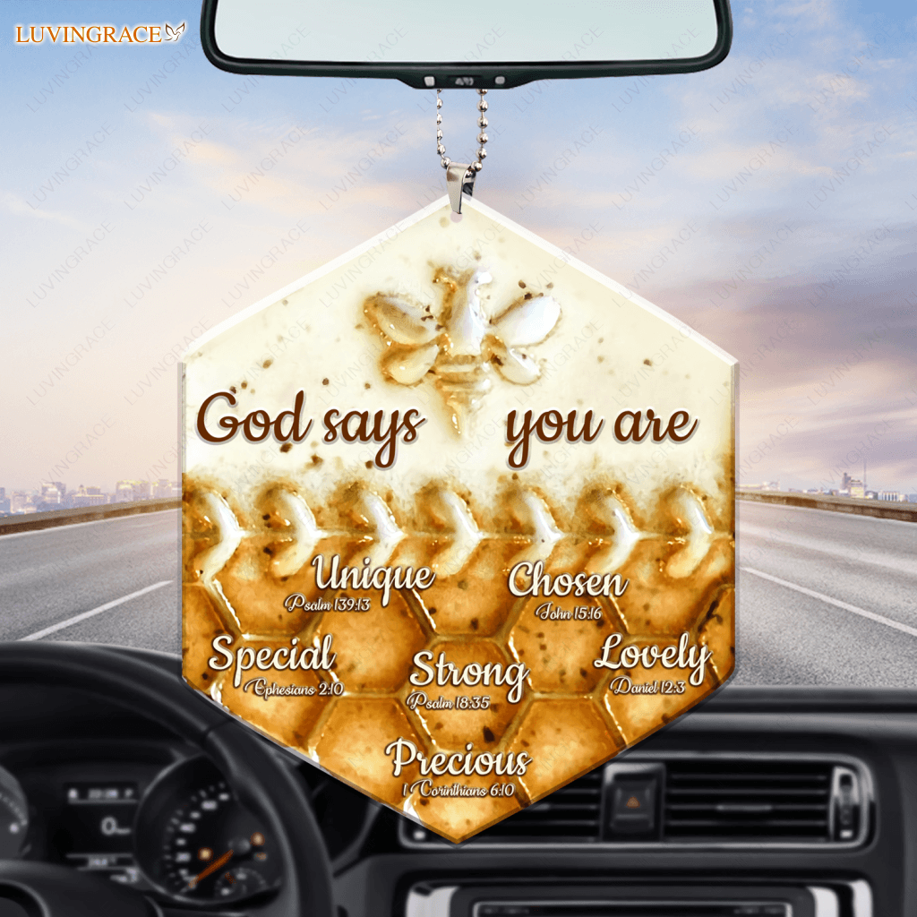 Honeybee God Says You Are Ornament