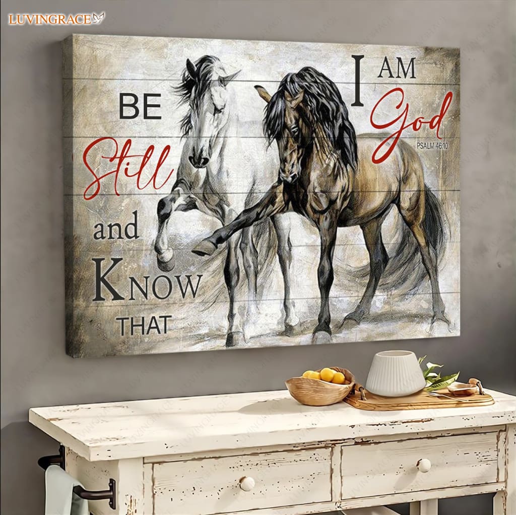 Horses Canvas Wall Art Canvas