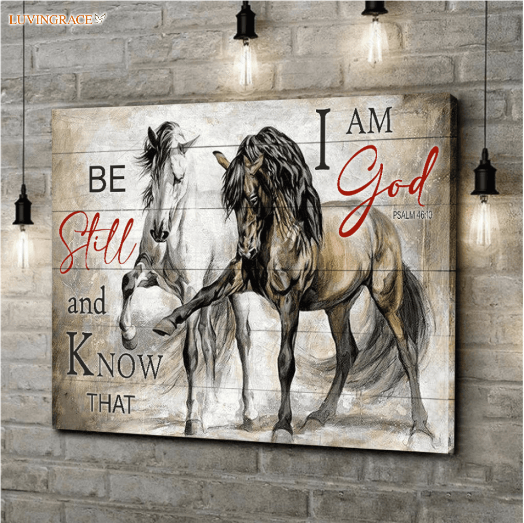 Horses Canvas Wall Art Canvas