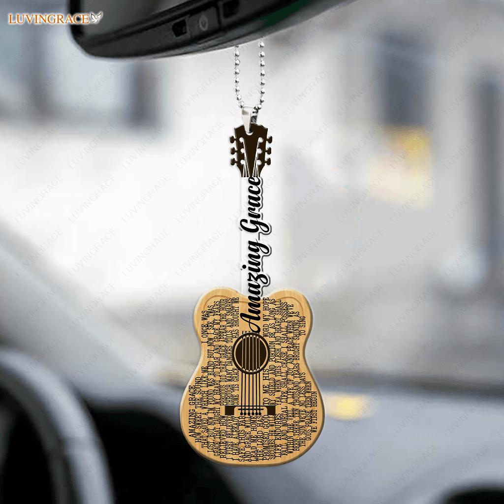 I Can Face Tomorrow Lyrics Guitar Ornament