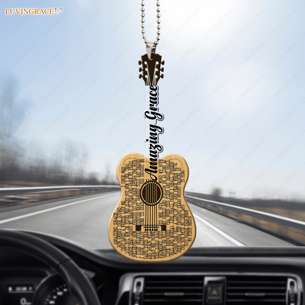 I Can Face Tomorrow Lyrics Guitar Ornament