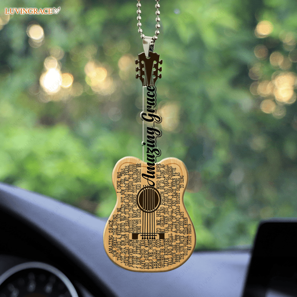 I Can Face Tomorrow Lyrics Guitar Ornament
