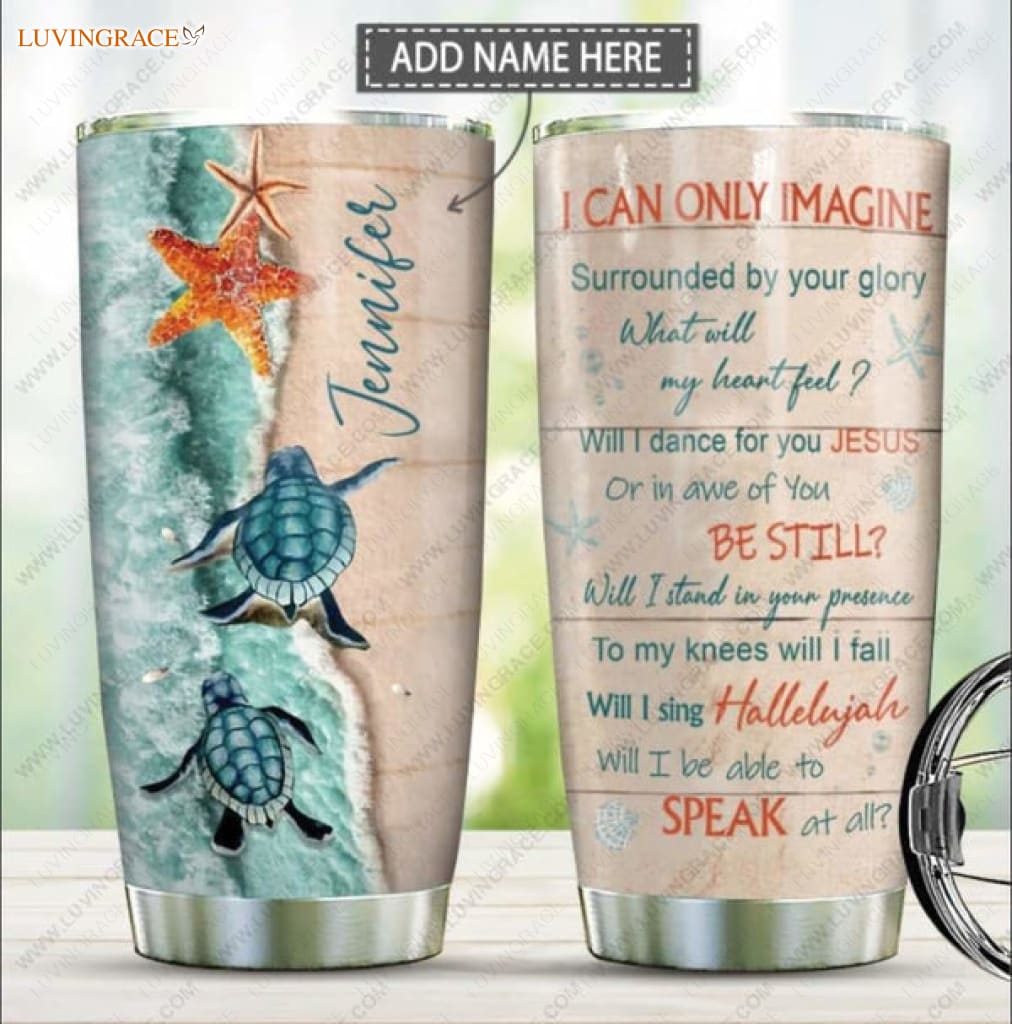 I Can Only Sing Hallelujah Personalized Tumbler