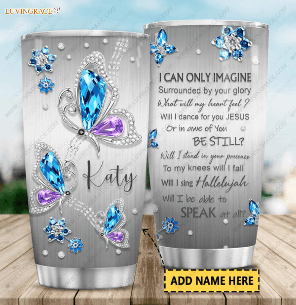 I Can Only Sing Hallelujah Personalized Tumbler