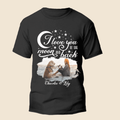 I love you to the moon and back - Personalized Custom Unisex T-Shirt