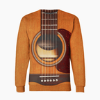 In Jesus Name I Play Wooden Guitar Hoodie