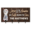 Jesus Christ Nothern Cardinal Jesus Is The Key To Heaven Personalized Key Hanger