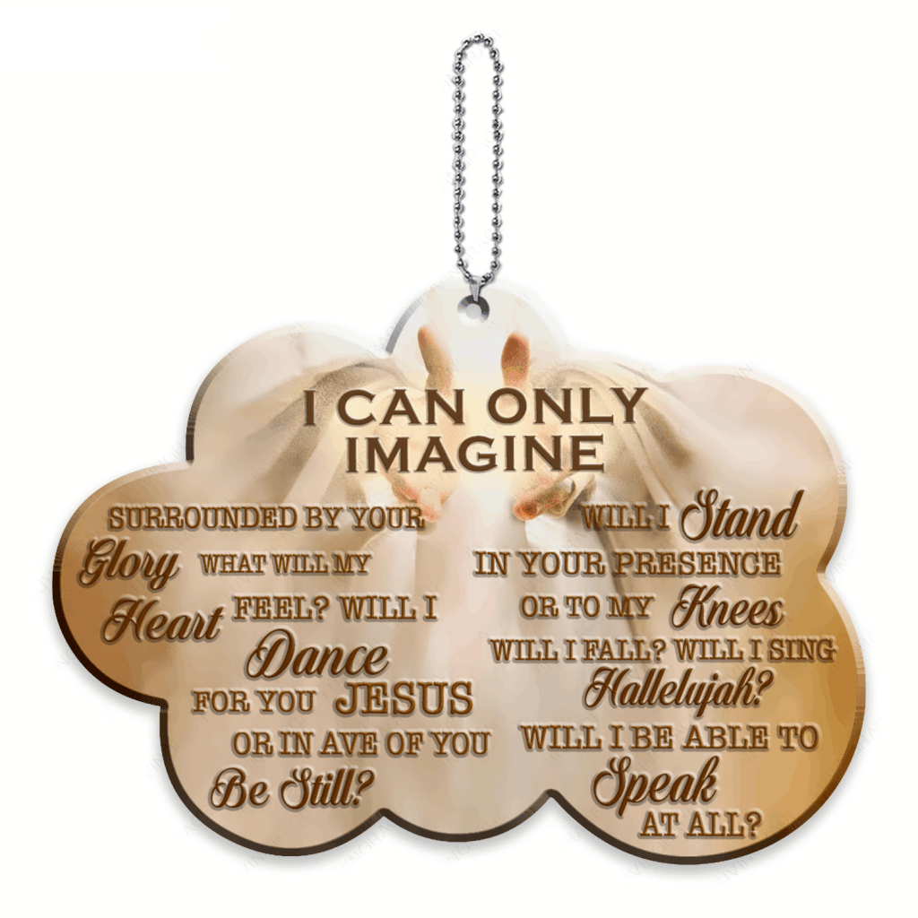Jesus Hand Cloud I Can Only Imagine Ornaments
