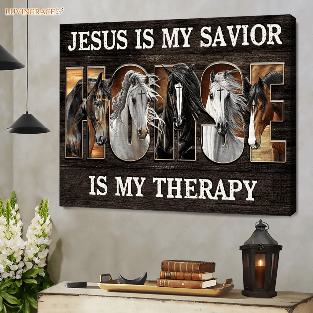 Jesus Savior Hose Therapy Wall Art