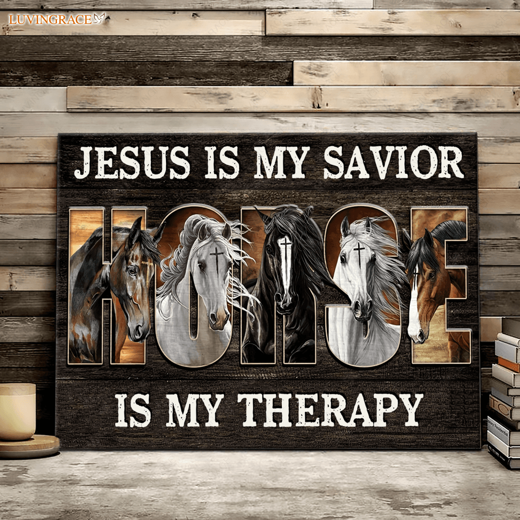 Jesus Savior Hose Therapy Wall Art