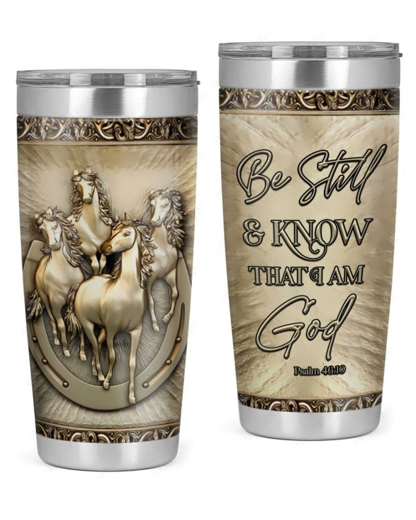 Just Know Him Horses Tumbler