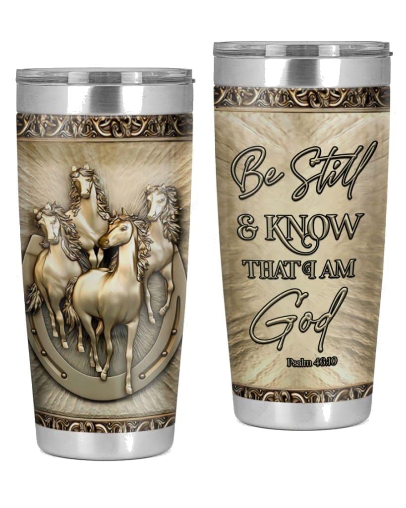 Just Know Him Horses Tumbler
