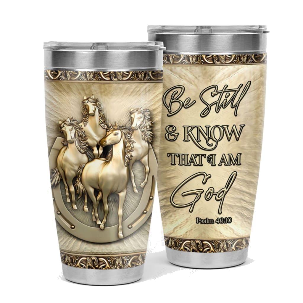 Just Know Him Horses Tumbler