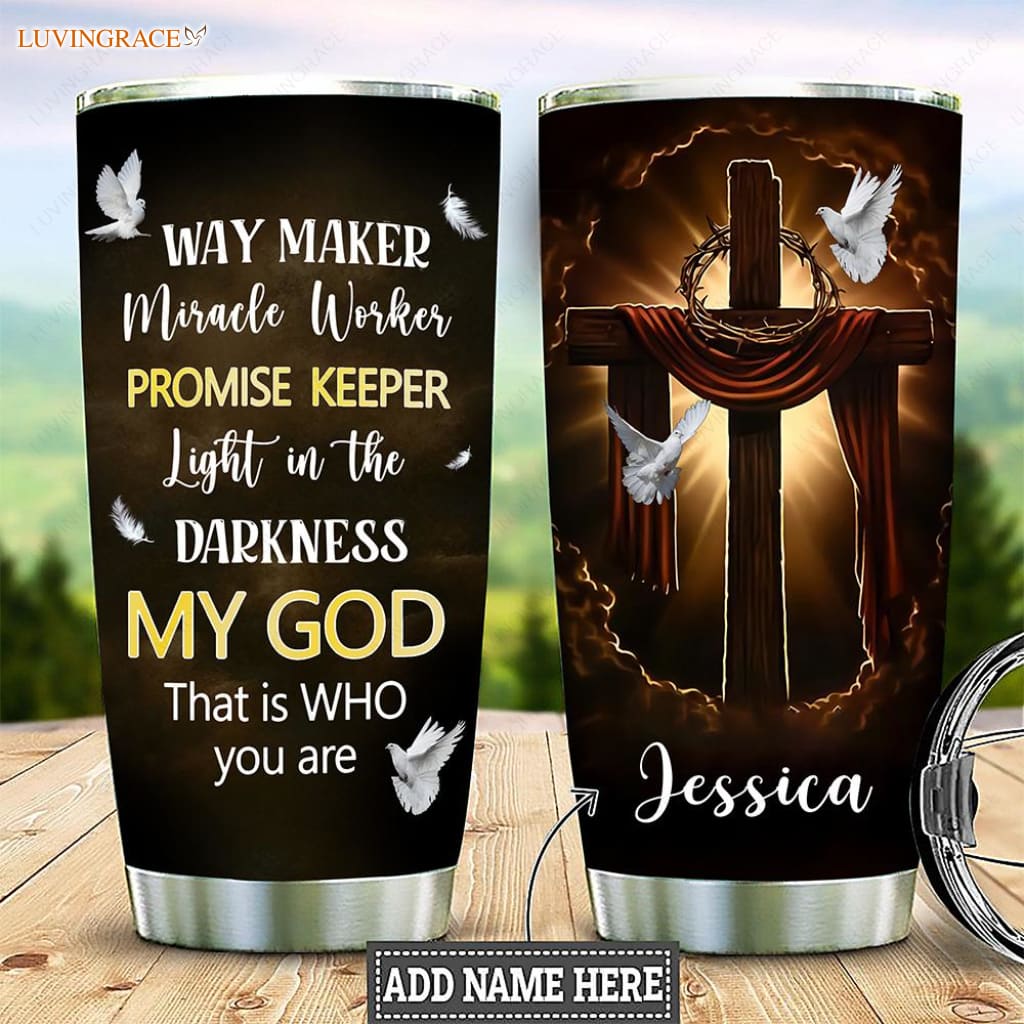 Knight Way Maker Personalized Tumbler Tumbler