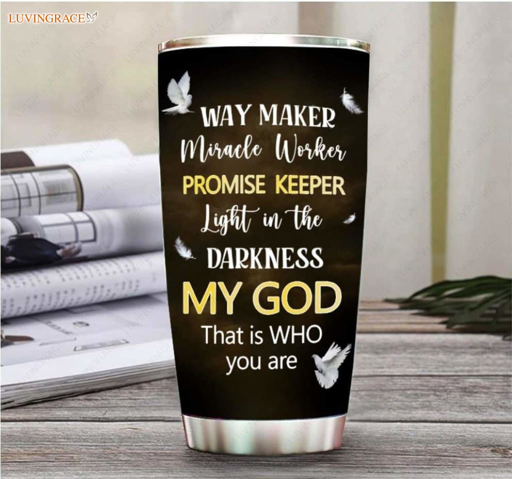 Knight Way Maker Personalized Tumbler Tumbler