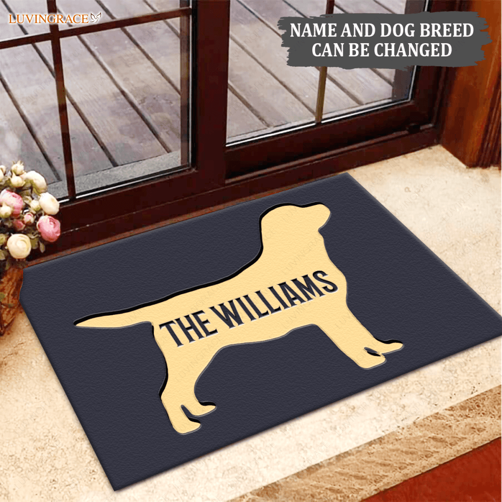 Labrador Retriever Dog Welcome Entry Doormat