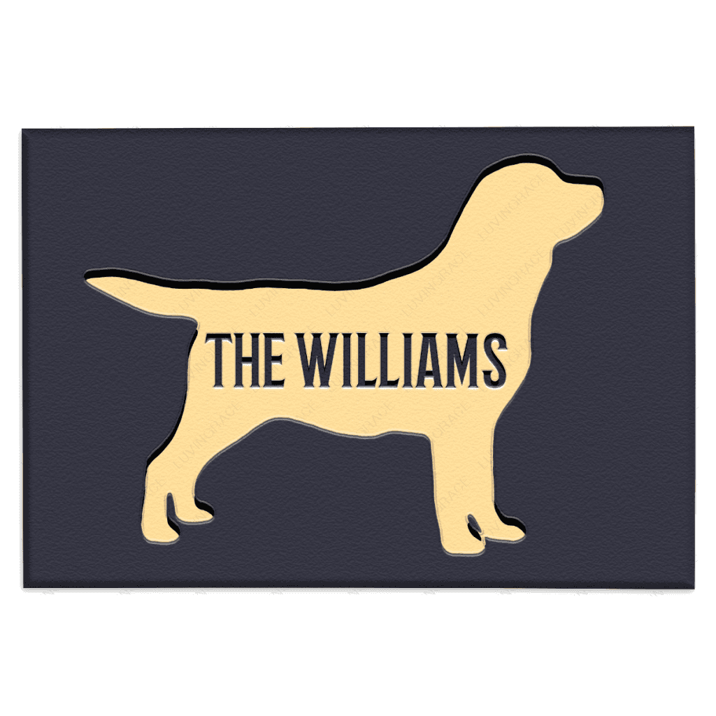 Labrador Retriever Dog Welcome Entry Doormat