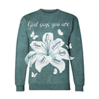 Lily Flower God Says You Are Hoodie
