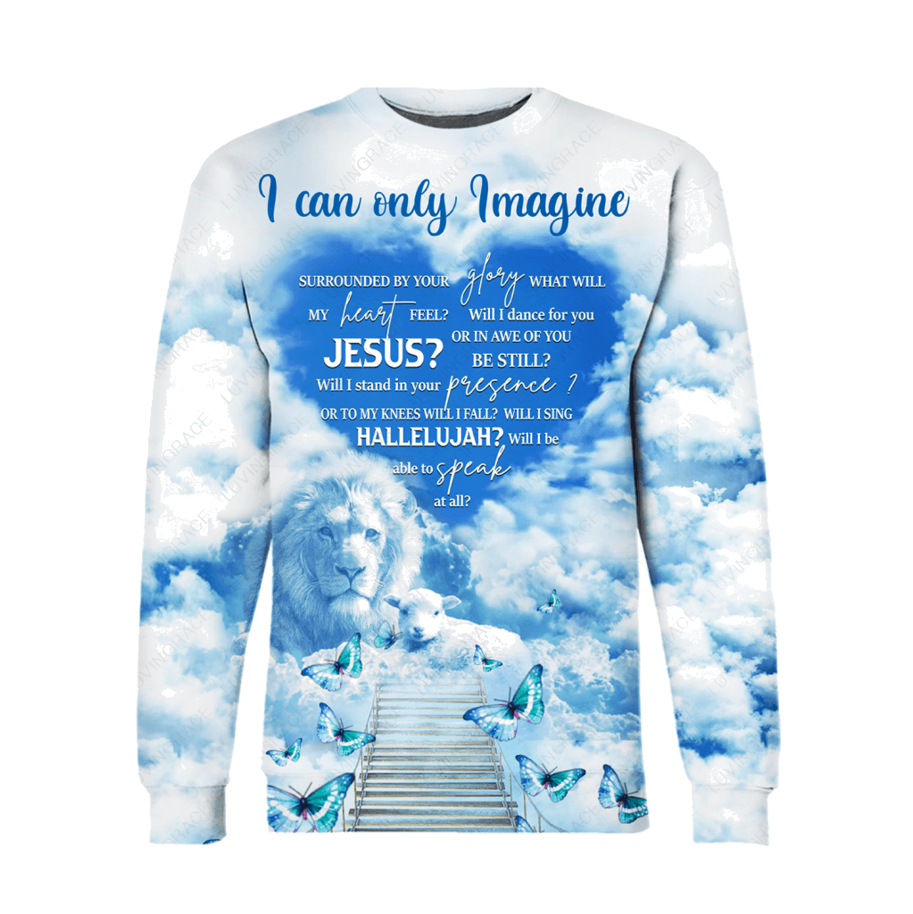 Lion And Lamb Clouds Surrounded By The Glory Hoodie