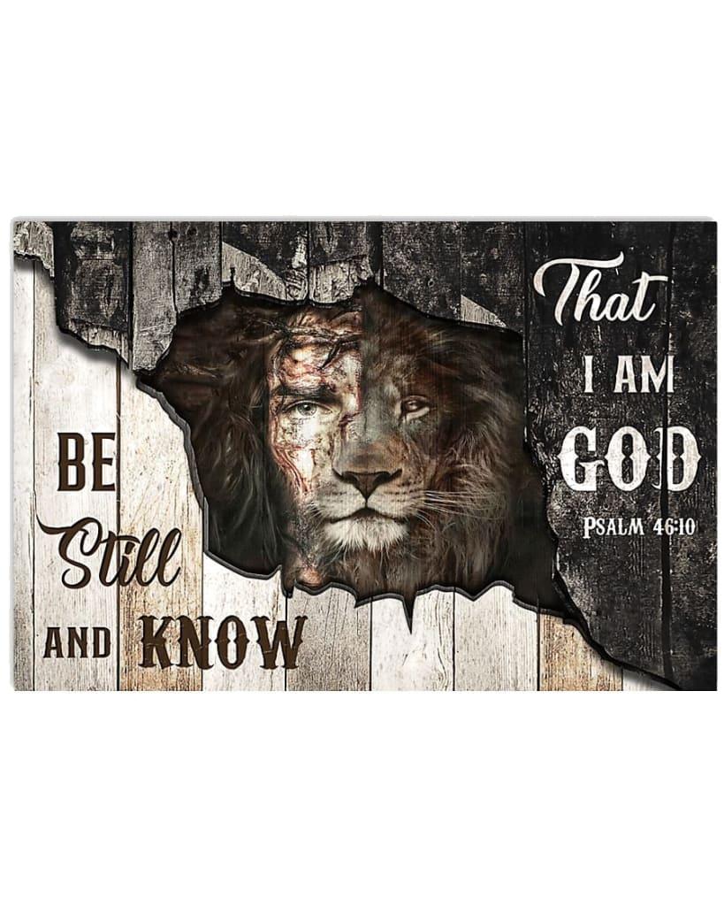 Lion Wooden Broken Be Still