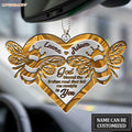 Luvingrace M43 Bee Couple God Blessed Personalized Ornament