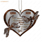 Printfamily M48 Dragonfly Couple God Blessed Personalized Ornament