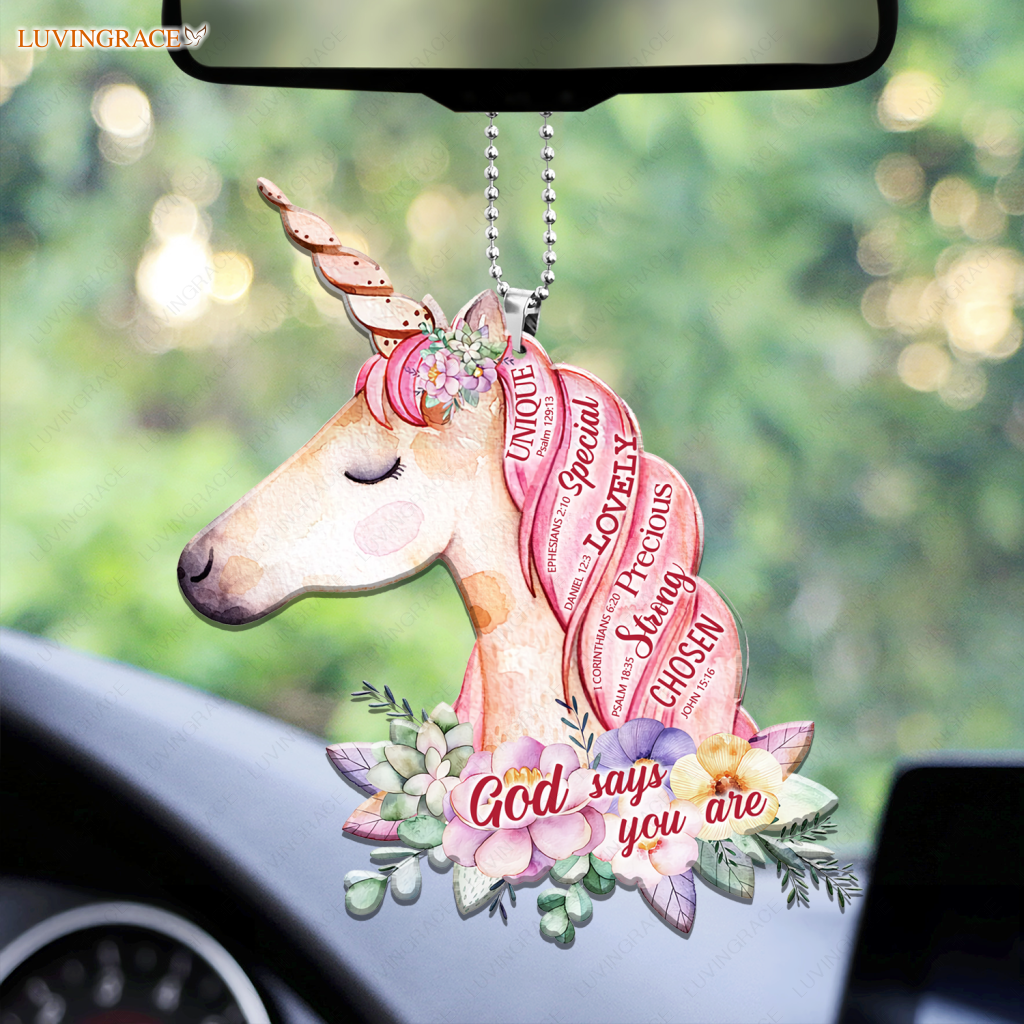 Magical Unicorn You Are Ornament