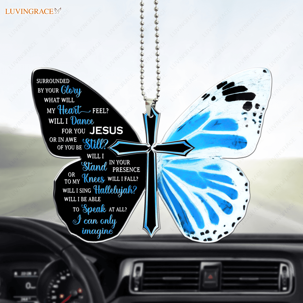 Miss Butterfly By Glory Ornament