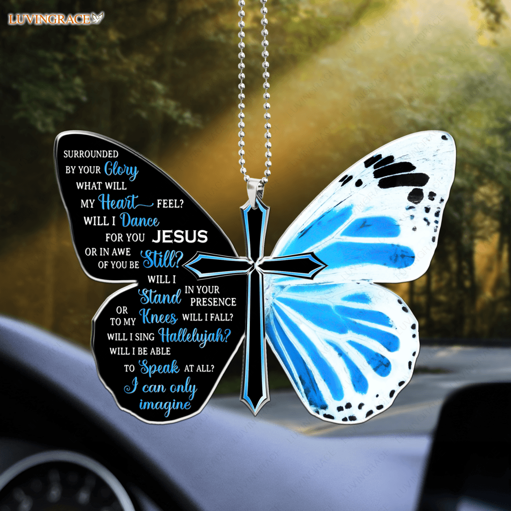 Miss Butterfly By Glory Ornament