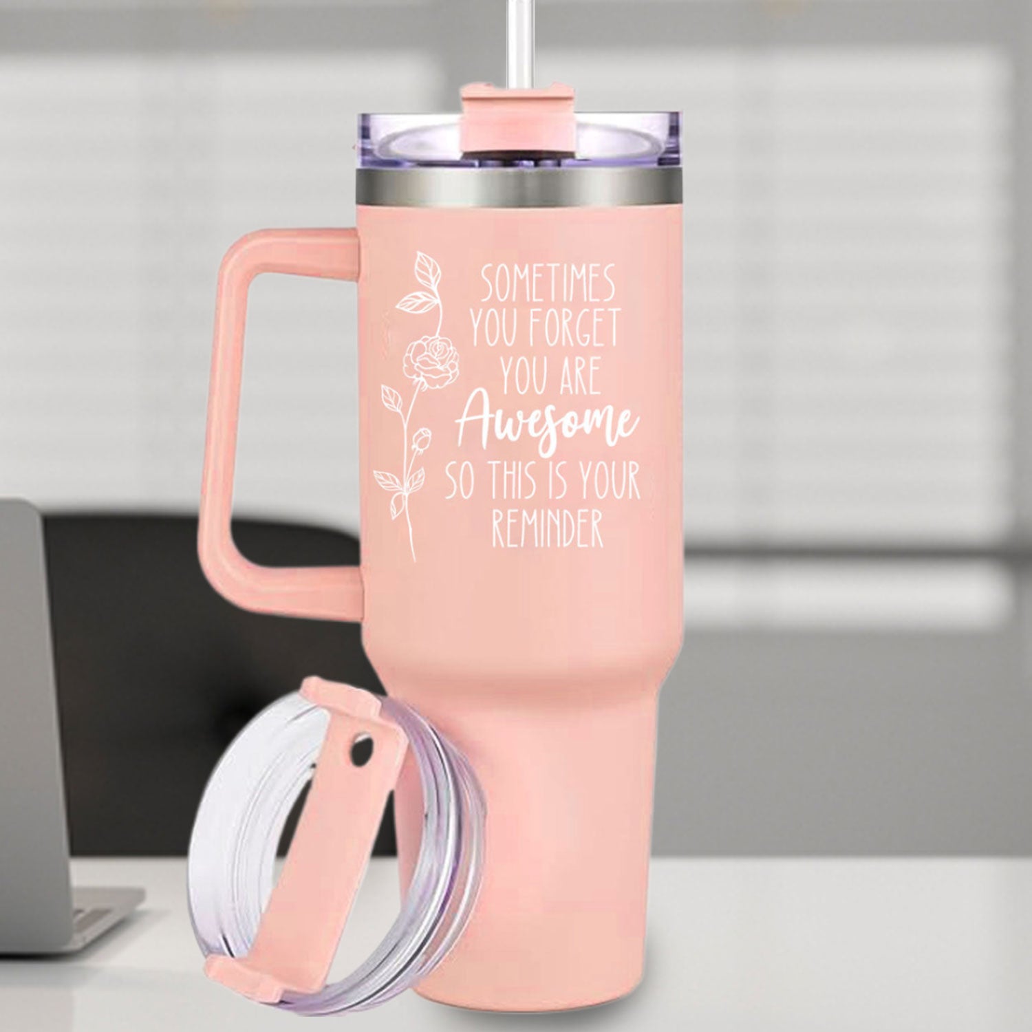 You are awesome 40oz Tumbler Travel Cup - Birthday, Christmas Gifts for Women - Inspiration Gifts