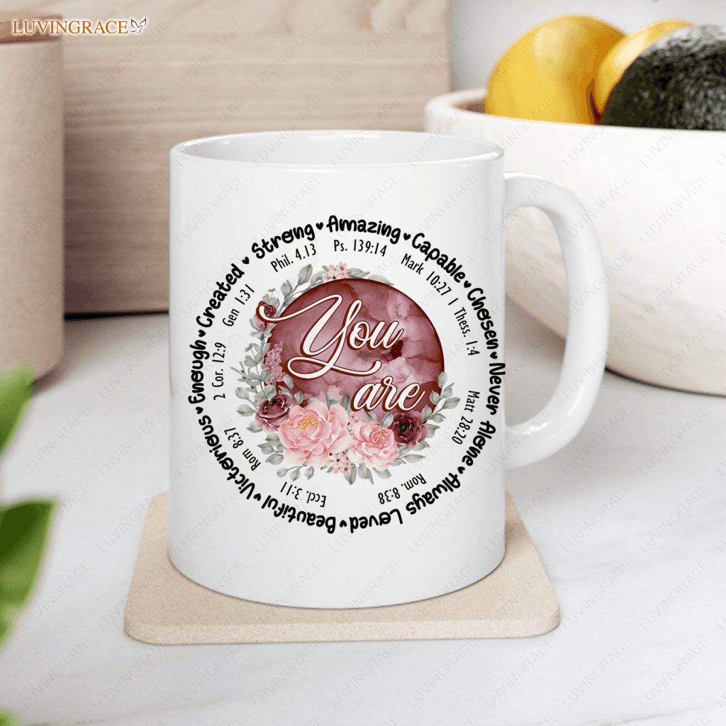 Mug Gifts For Women Mom Friend - Christian Inspirational Religious Birthday Ceramic