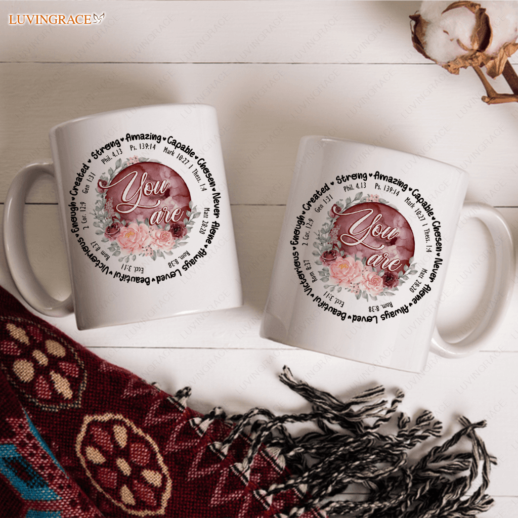 Mug Gifts For Women Mom Friend - Christian Inspirational Religious Birthday Ceramic