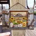 Open Window Be Still Wood Rectangle Sign