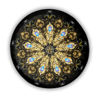 Peacock Black Moon Tire Cover Car Accessories