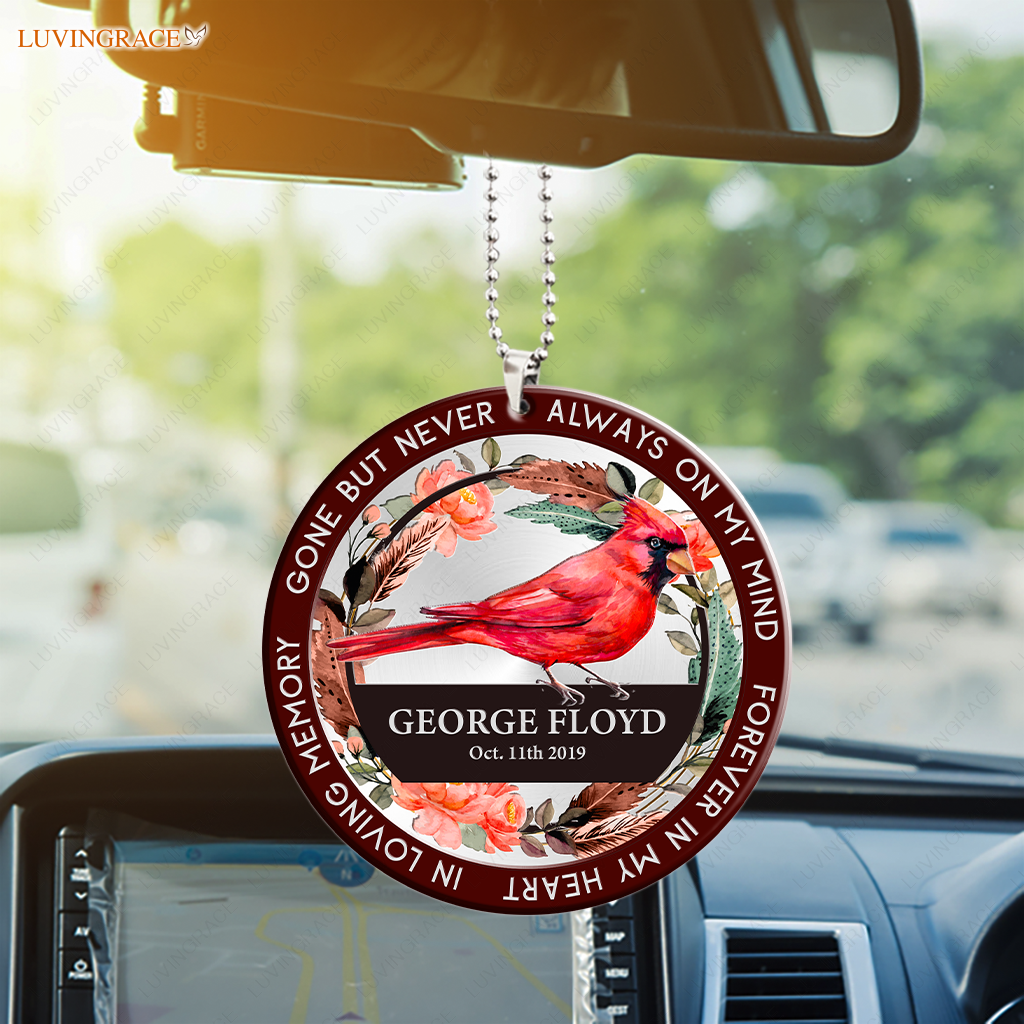 Personalized Always On My Mind Cardinal Ornament