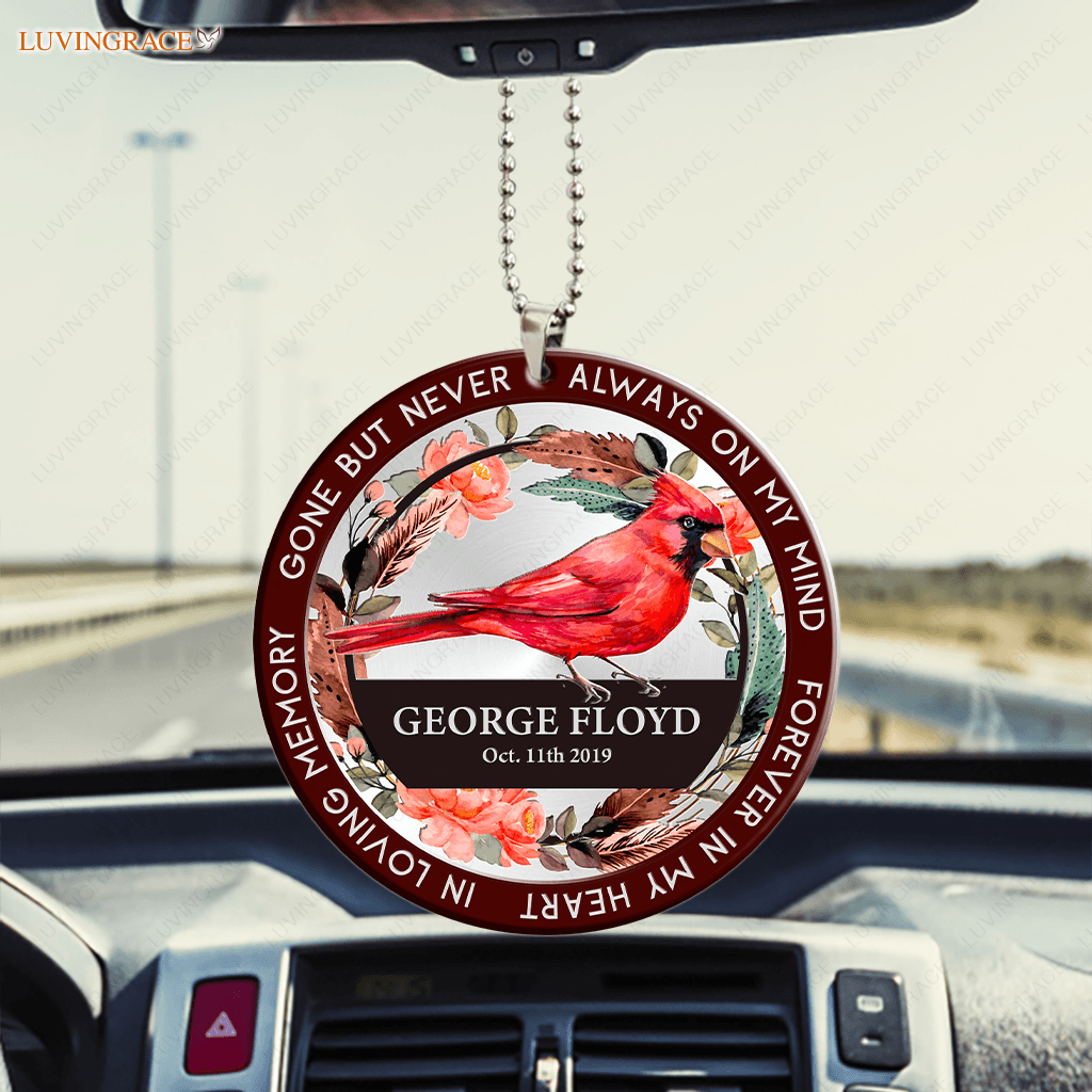 Personalized Always On My Mind Cardinal Ornament