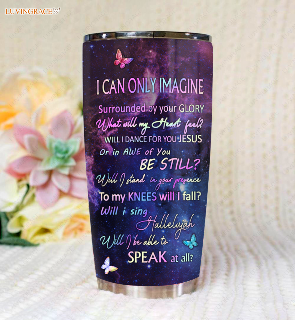 Personalized Color Butterfly Glory Tumbler Tumbler