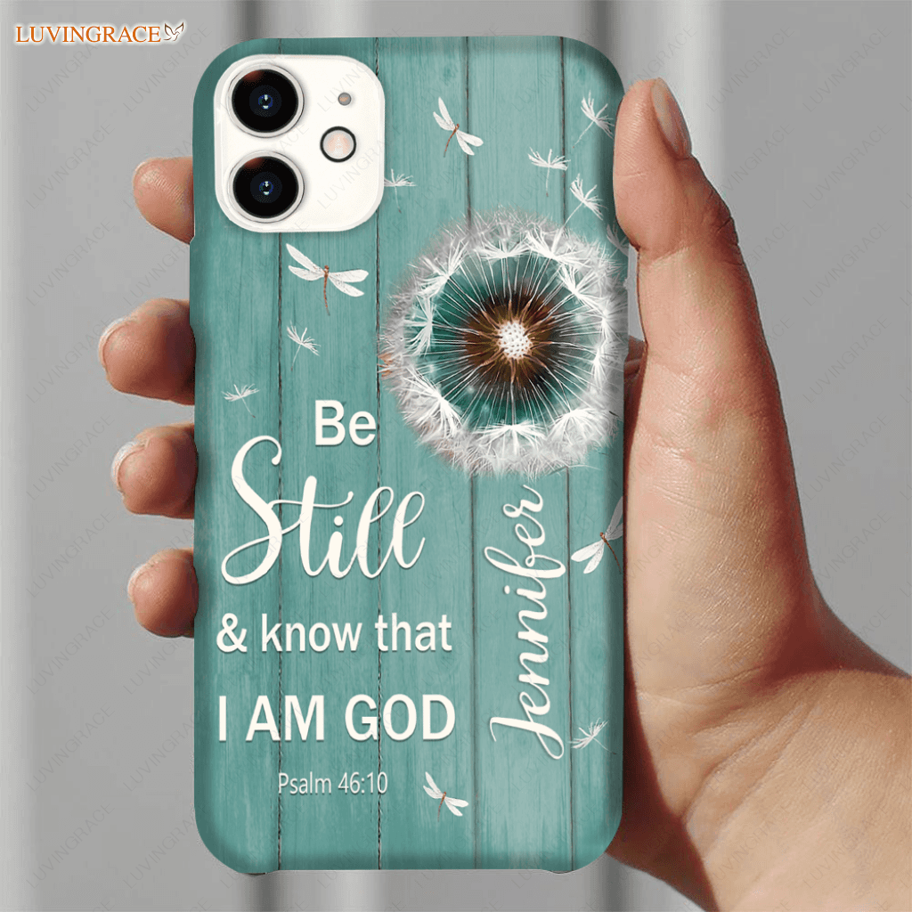 Personalized Dandelion Knows That You Are God Phone Case