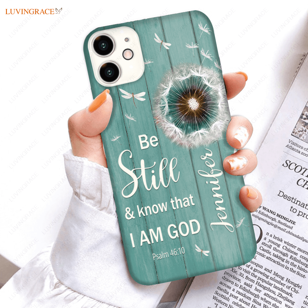 Personalized Dandelion Knows That You Are God Phone Case