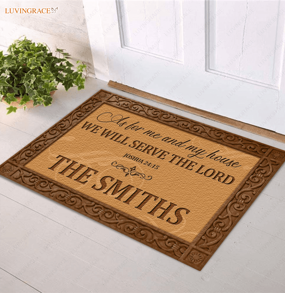 Personalized Family Doormat