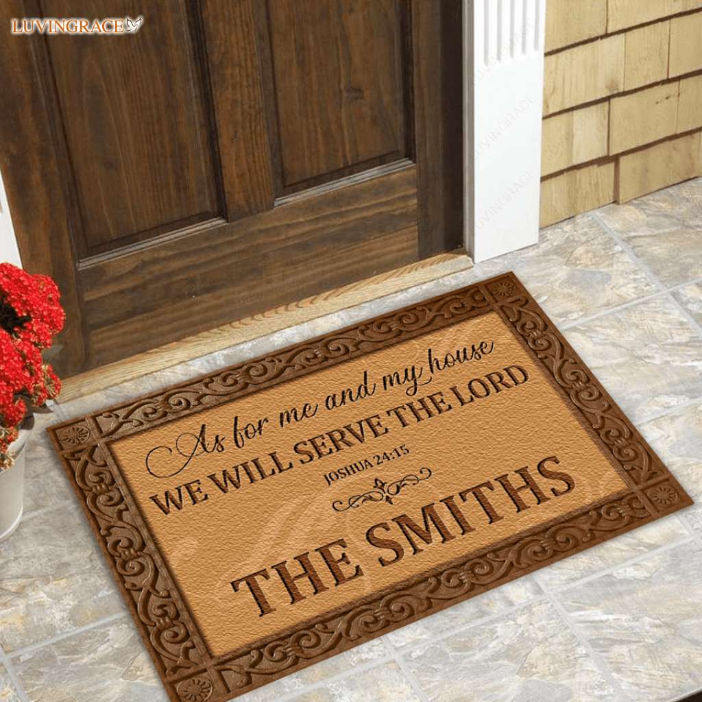 Personalized Family Doormat