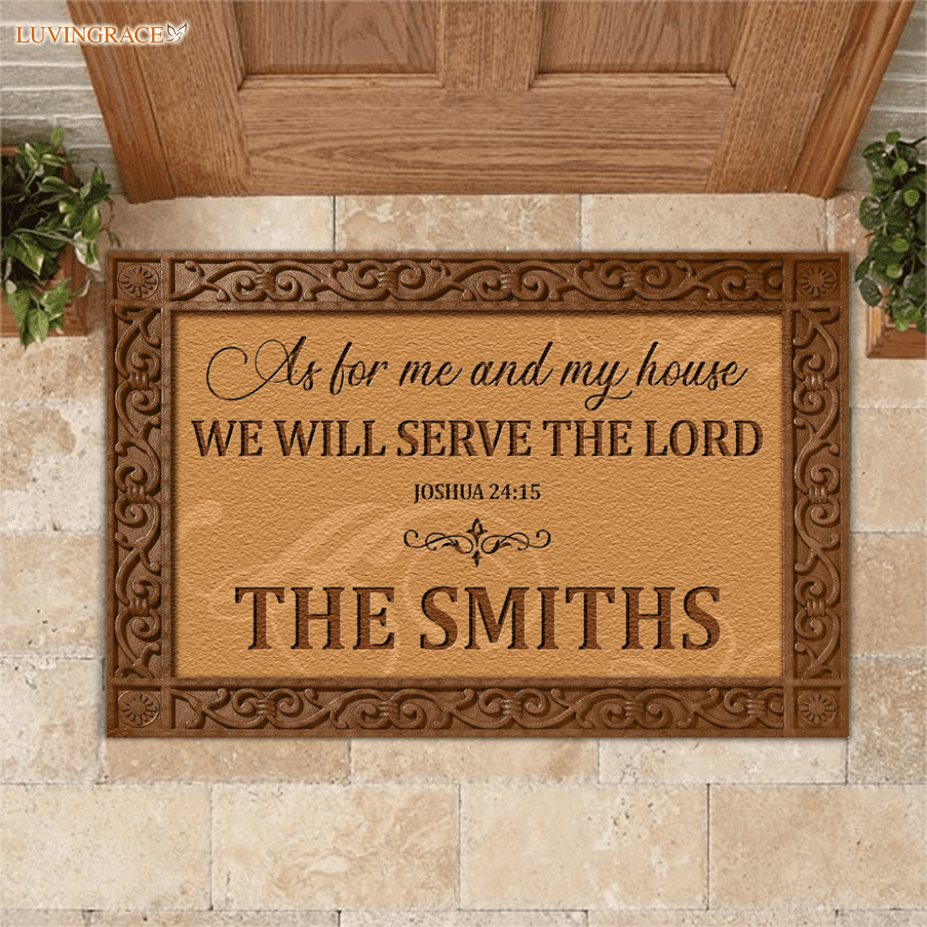 Personalized Family Doormat