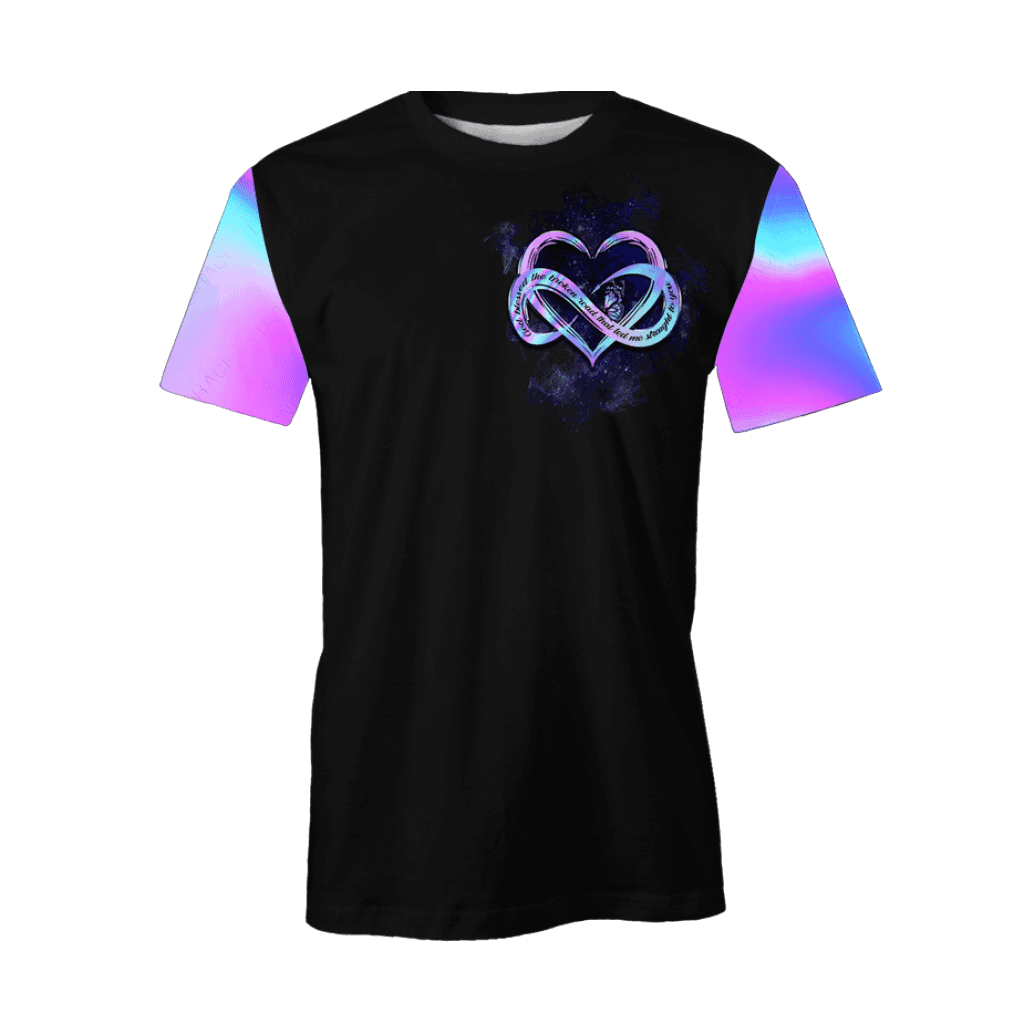 Personalized Hologram Infinity Heart Hoodie