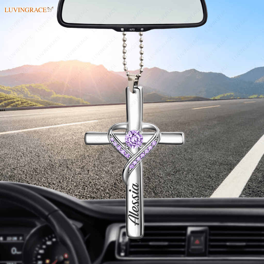Personalized Jewelry Cross Ornament