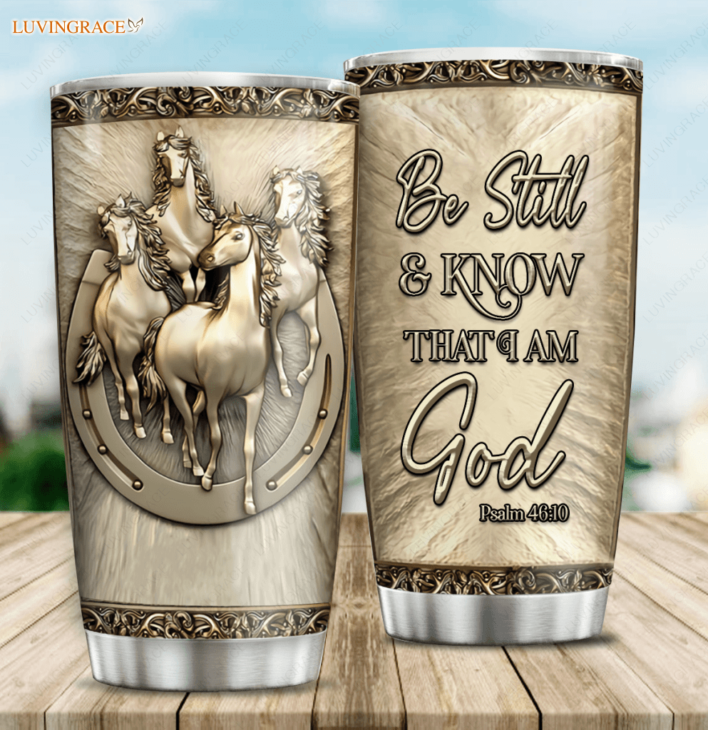 Personalized Just Know Him Horses Tumbler Tumbler