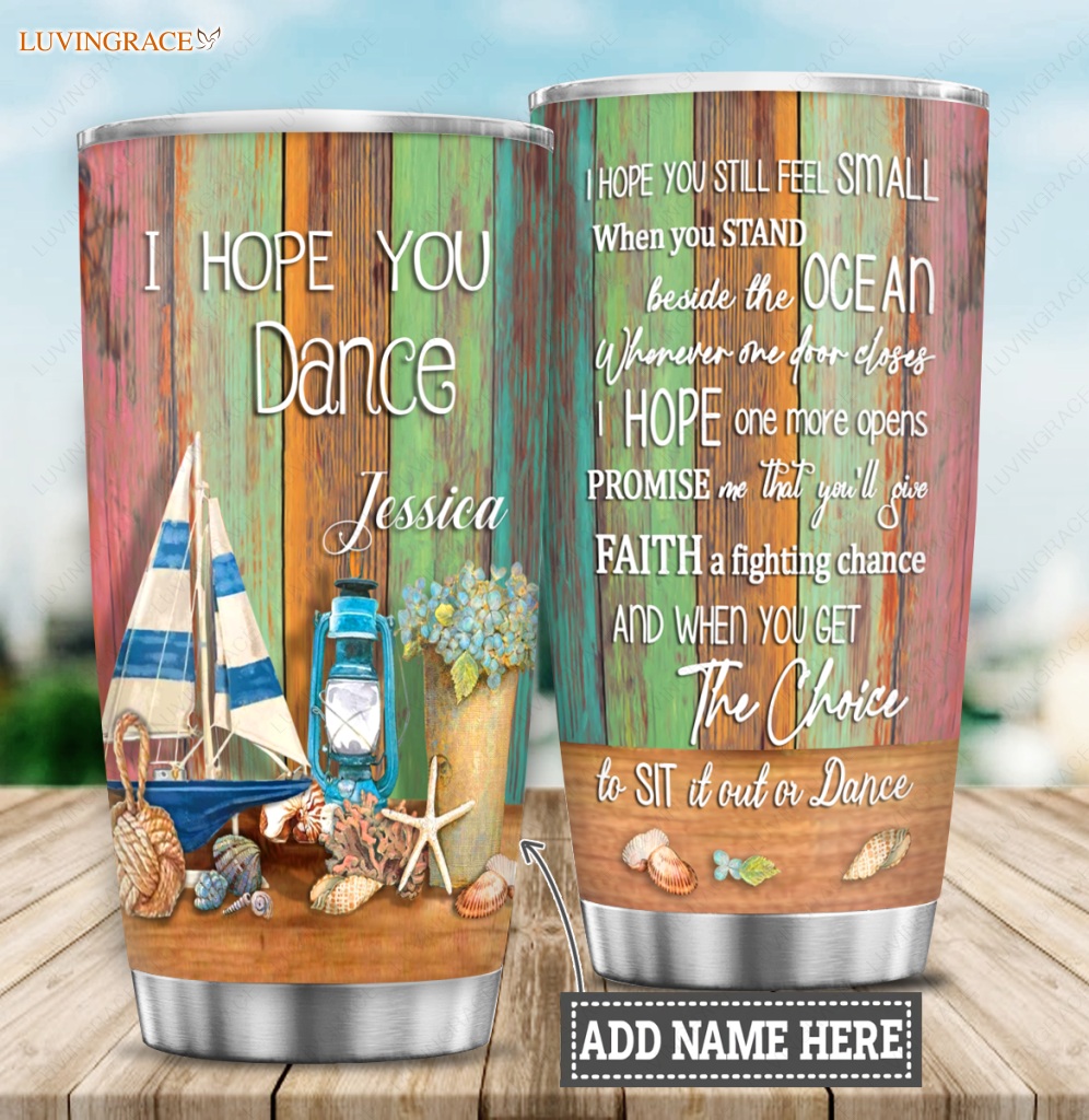 Personalized Sea Things Hope Dance Tumbler Tumbler